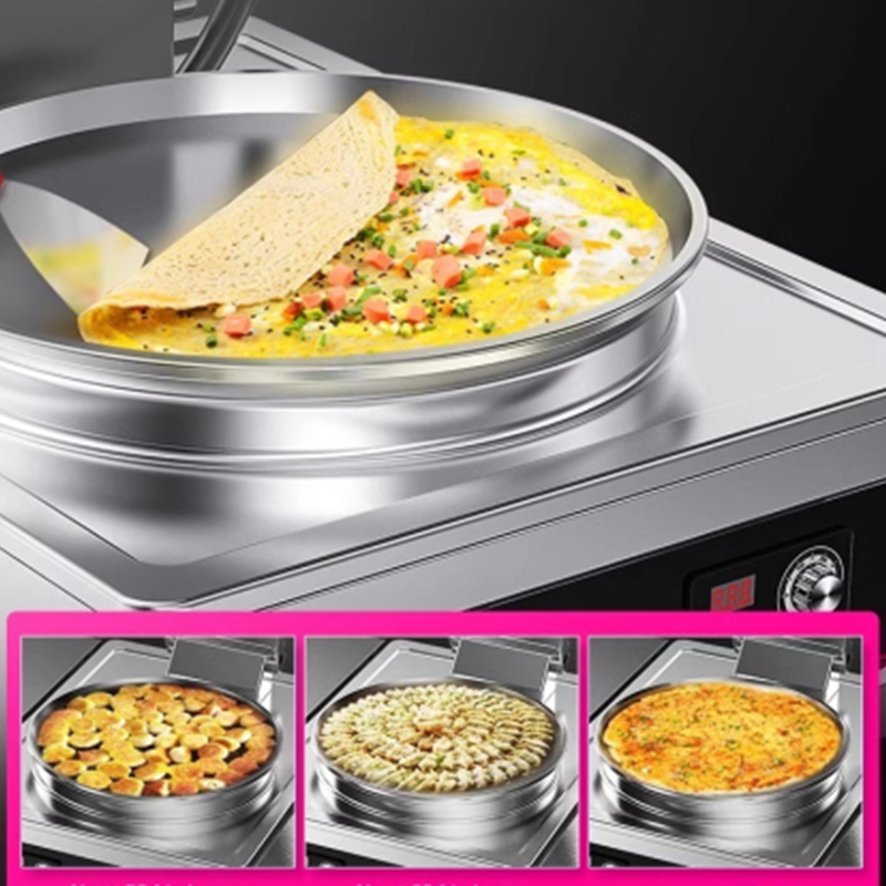 Electric Griddle Pancake - 조절 가능한 팬케이크 메이커, 고출력 상업용