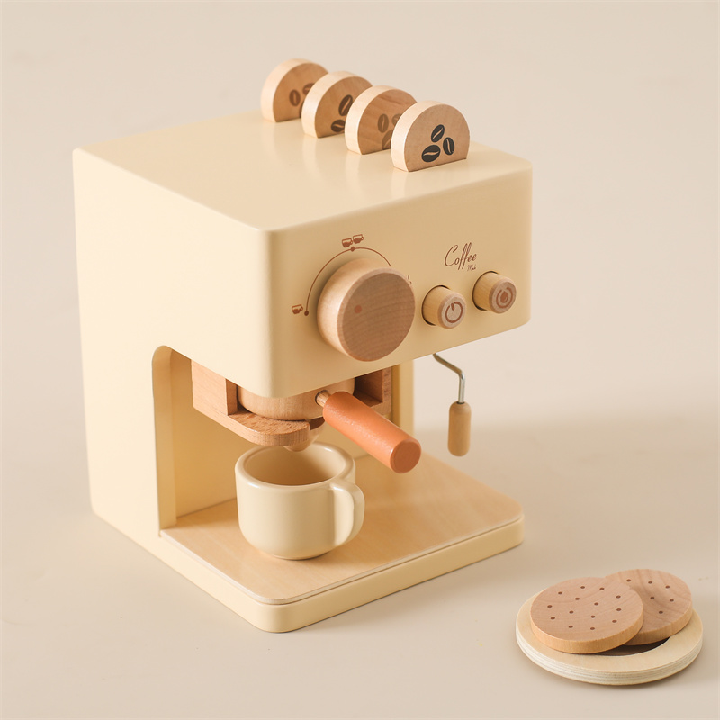 Kitchen Appliances Set - 어린이 나무 몬테소리 장난감 세트 어린이