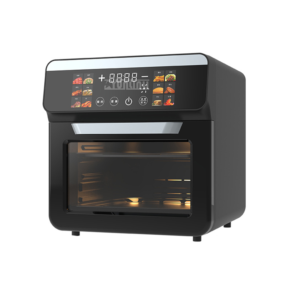 Kitchen Appliances B&Q - 터치스크린 전기 에어프라이어 (투명창 포함) 지능형
