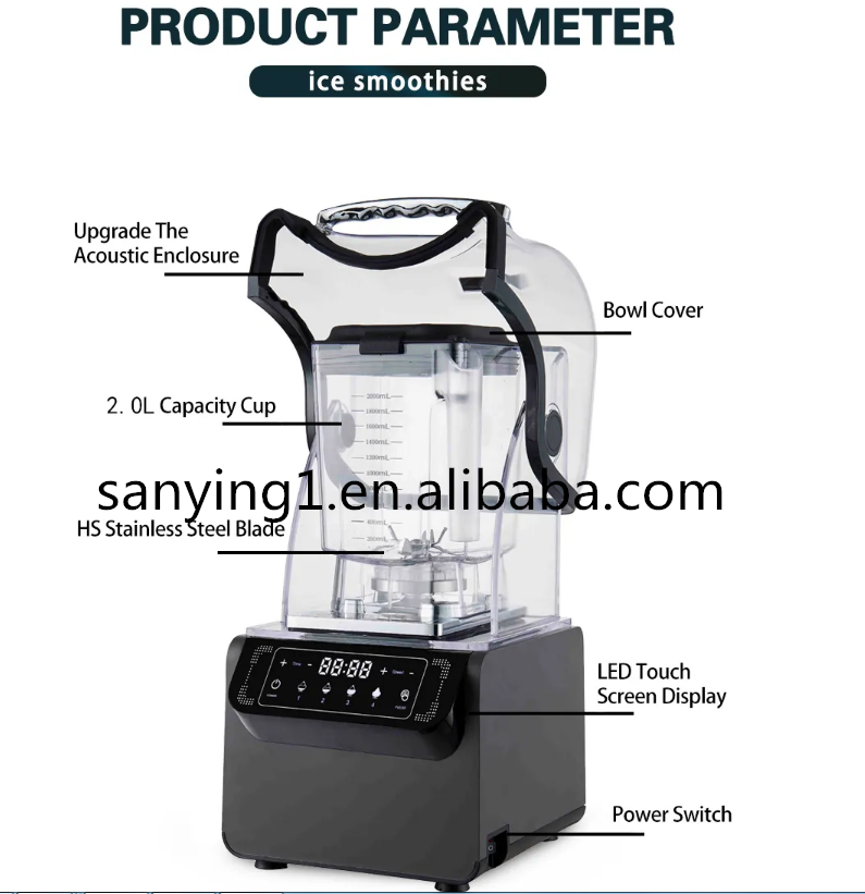 산잉 전문 주방 가전 스무디 블렌더 방음 커버 포함 대 - Kitchen Appliances In Sale 리뷰 및 가격