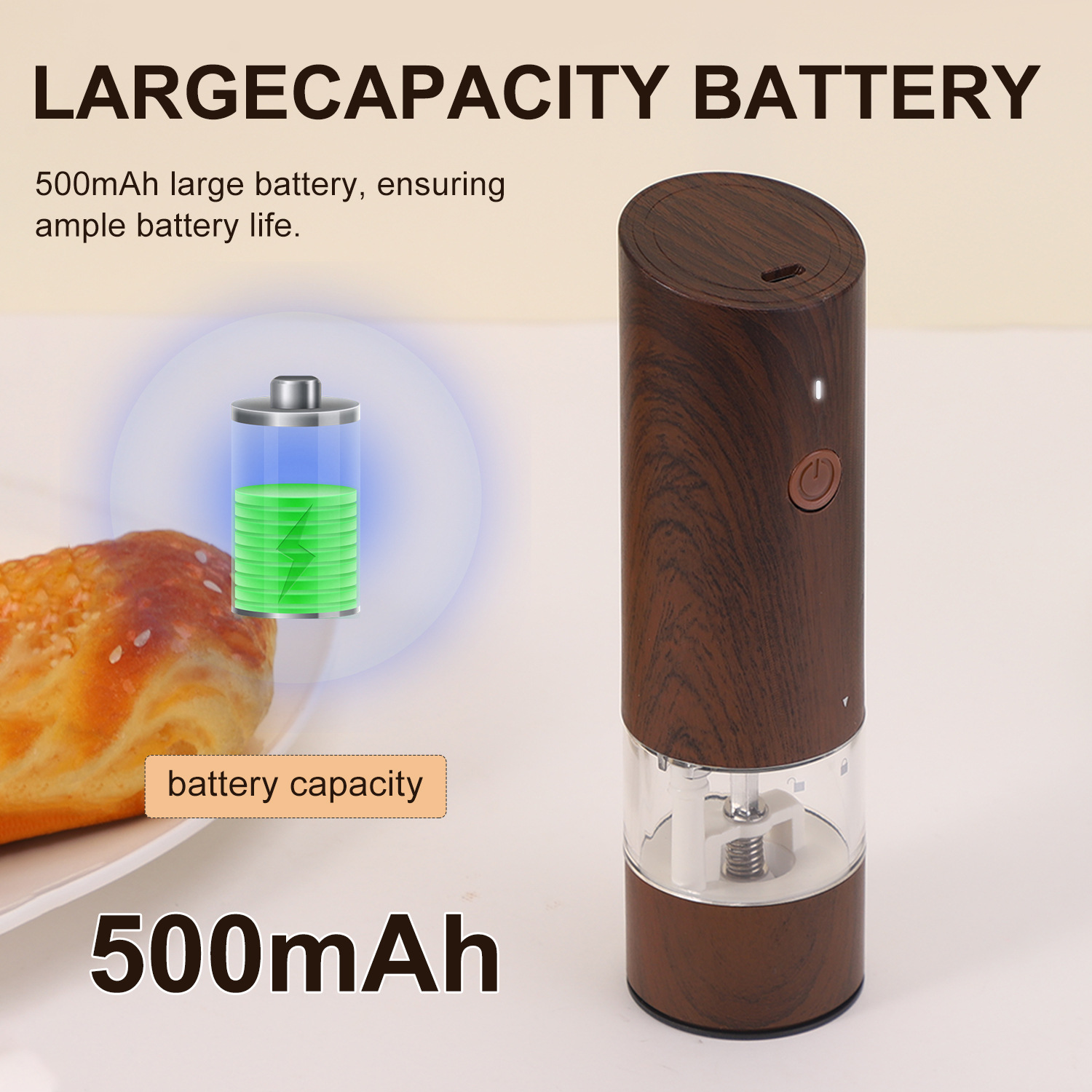 전기식 바다소금 및 후추 그라인더 세트, 굵기 조절 가 - Kitchen Appliances Set 리뷰 및 가격