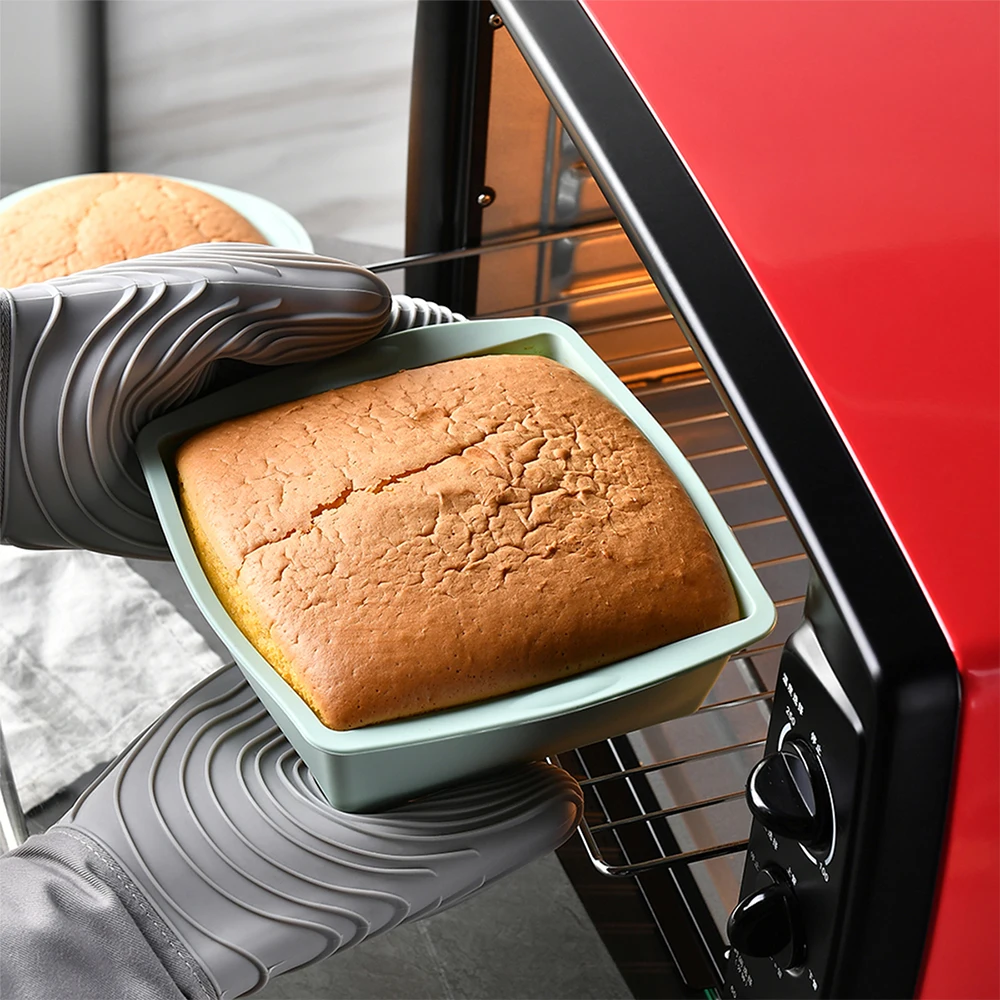 실리콘 사각 케이크 몰드, 간편한 분리 베이킹 팬, 내 - Kitchen Appliances Garage 리뷰 및 가격