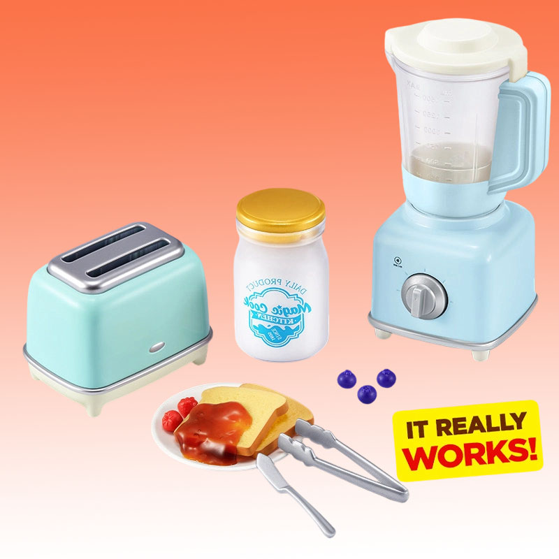 주루 미니 브랜드 매직 쿡 키친 시리즈 미니 가전 블라 - Kitchen Appliances Set 리뷰 및 가격