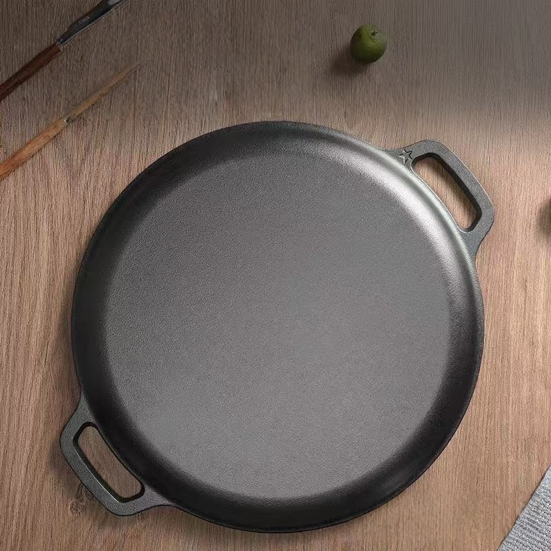 저스틴라우 더블이어 프라이팬 주철 계란 스테이크 프라이 - Electric Griddle Pancake 리뷰 및 가격