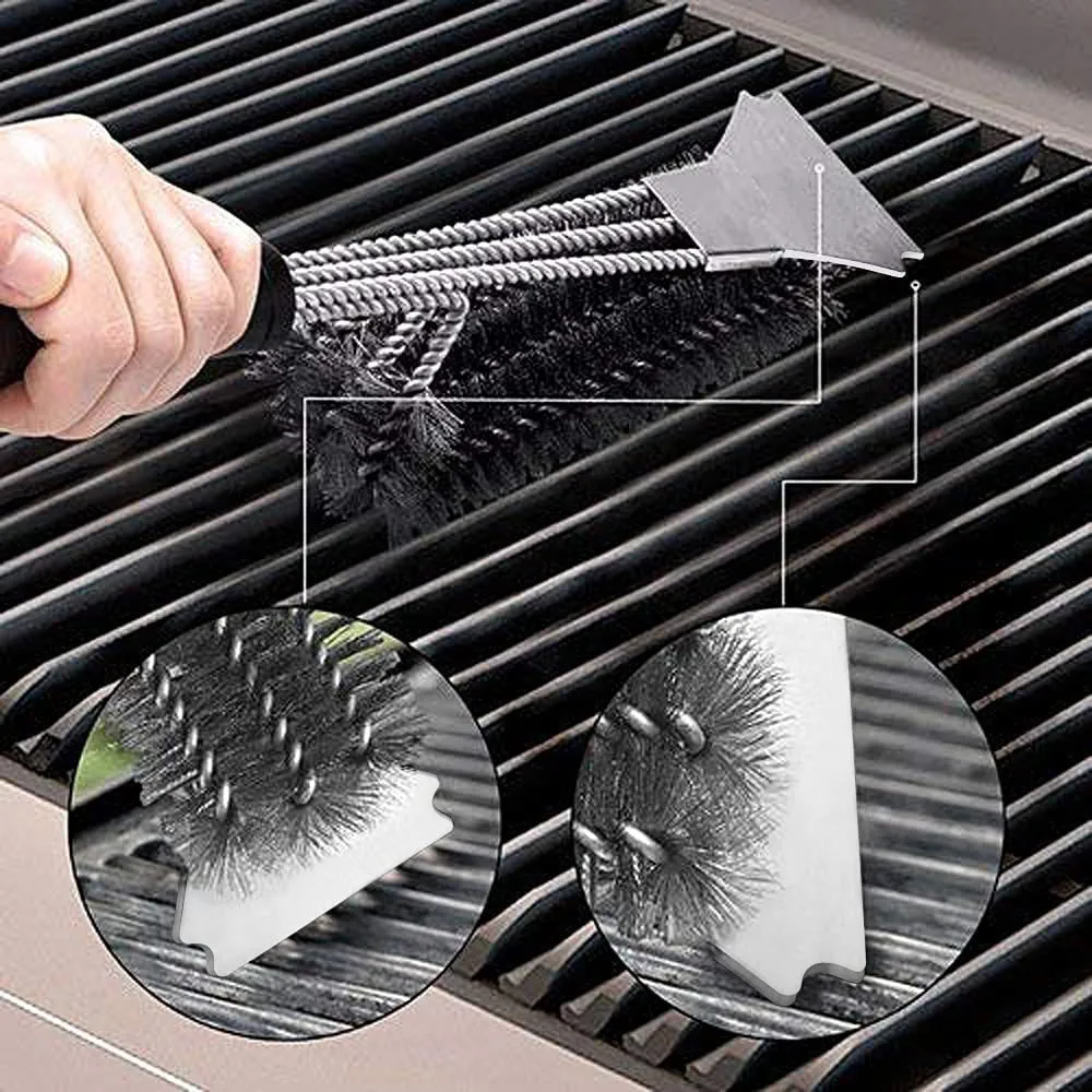 바베큐 액세서리 청소 브러쉬 도구 그릴 바베큐 스테인레 - Kitchen Appliances Garage 리뷰 및 가격