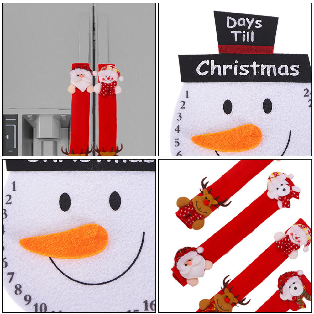 1세트 크리스마스 손잡이 커버 부드럽고 편안한 소재 전 - Kitchen Appliances For.Xmas 리뷰 및 가격