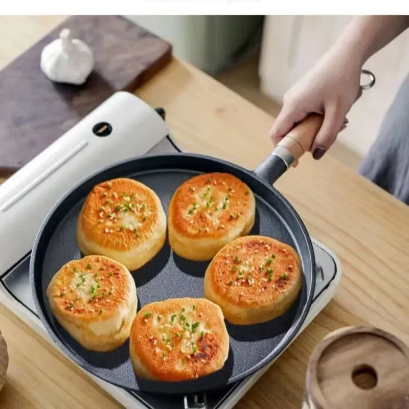 20cm 주철 프라이팬 나무 손잡이 – 계란, 크레페, - Electric Griddle Pancake 리뷰 및 가격