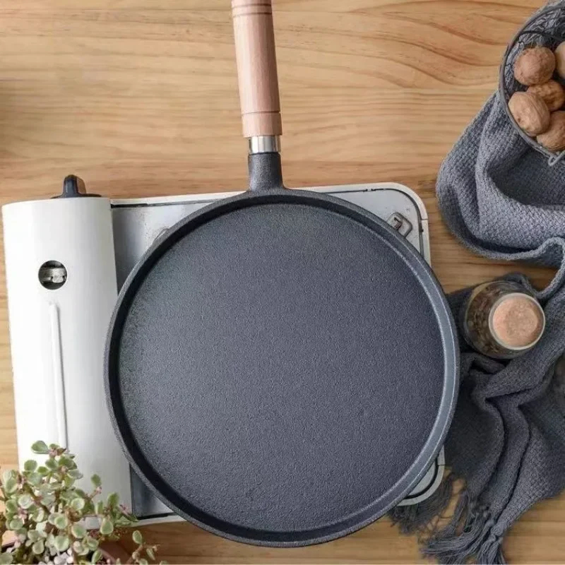 20cm 주철 프라이팬 나무 손잡이 – 계란, 크레페, - Electric Griddle Pancake 리뷰 및 가격